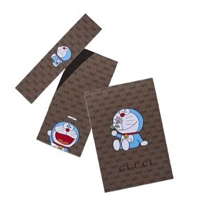 Gucci x DORAEMON 3 Notepad Set notebook